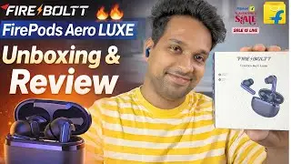 Fire-boltt Firepods Aero LUXE | New launch 🔥 Quad mic ENC | Fire-pods Review | Fire-boltt 
