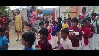 GOVT MODEL HR SEC SCHOOL, NEW ALAMATHI. HAPPY PONGAL