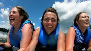 Full Throttle Wild Wake Shocker - 3 Rider Towable Tube