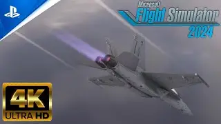 Microsoft Flight Simulator 2024 : F18 Super Hornet Jet - 