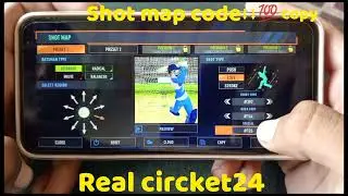 real cricket 24 best shot map code new update #rc24 #shot #map #code