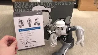 Cote Escriva Creepy Popeye (Mono) unboxing