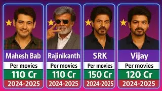 Highest PAID Indian Actors 2025 | Shocking Salaries Revealed!
