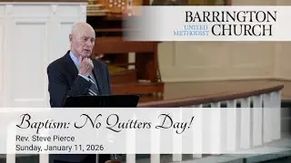Baptism:  No Quitters Day!