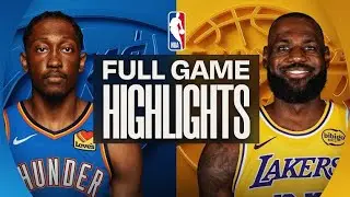 Oklahoma City Thunder vs Los Angeles Lakers in Nba2k20 MY CAREER Shooter Nba2k20 Gaming 23/24 Season