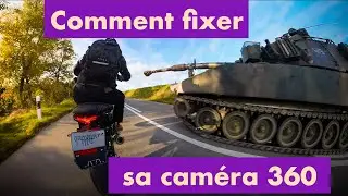 Comment fixer une Caméra 360° sur une Moto?