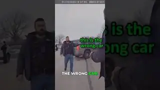 WRONG CAR! Police stop innocent man by mistake! 🤦&zwj;♂️ #bodycam #police #shorts