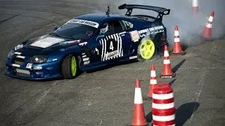 Drifting in Kuwait - Red Bull Car Park Drift 2013
