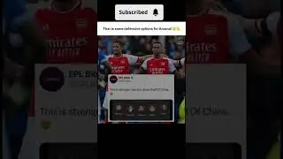 Arsenal defense is like Great wall of china 😁 Best defensive options for Arsenal #shorts