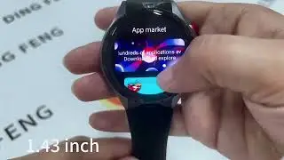 #amoleddisplay Men Watch with big Memory for local music storage