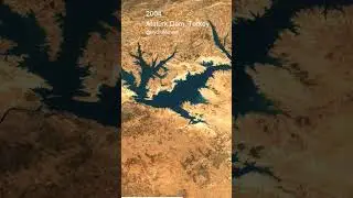 Atat&uuml;rk dam on Euphrates River