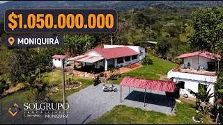 Casa campestre en venta en Moniquirá - Boyacá | Colombia | ¡CONTÁCTANOS!