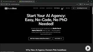 AutoBoss: Build Your AI Agency in Minutes! | World's Largest Hackathon