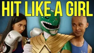 Hit Like A Girl — при участии Роксаны Барсело и Уилла Девона [ФАН-ФИЛЬМ] Power Rangers