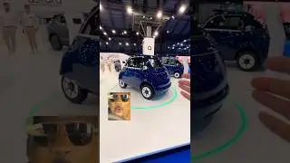microlino bubble car 🚗 #shorts #electriccar #sabsechoticar #trending
