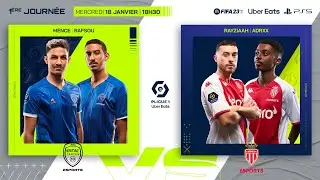 ESTAC Troyes - AS Monaco - eLigue 1 - 1&egrave;re journ&eacute;e