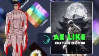 Character Outline Glow Tutorial in Alight Motion | Me Sayan | 