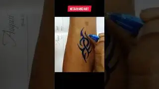 Tribal tattoo ✨✨ #tribal #tattoo #viral #shorts #short