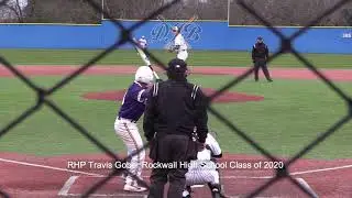 RHP Travis Gober Rockwall High School Class of 2020