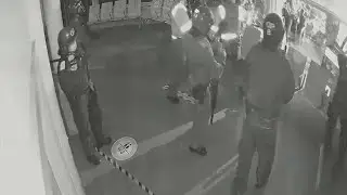 New CCTV footage shows inside Bristol police station as Kill the Bill rioters attack