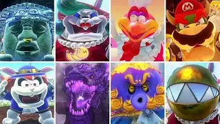 Super Mario Odyssey - All Bosses