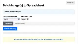 2 Batch Images to Spreadsheet  English