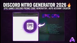 Discord Nitro Generator 2025 🔥 | Epic Games Discord Promo Code Generator | Auto Account Creator