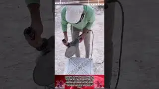 Hand-painted on stone surface || Drawing skills with cutting machine