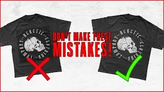 How to prepare T-shirt artwork for pod