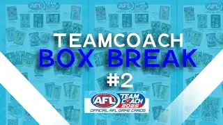 2025 AFL Teamcoach Box Break 2 #2025teamcoach #footycards #aflcards