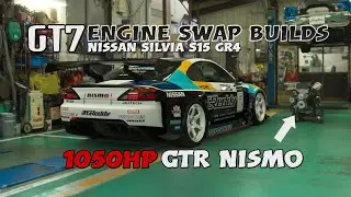 GT7 Builds: Nissan Silvia S15 Touring Car with GTR Nismo '17 Engine Swap | Update 1.63
