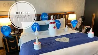 Double tree by hilton M square Hotel and Residences (1 king bed + Twin bed)