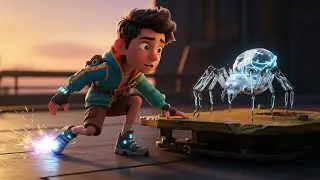 Sci-Fi Stories: Leo & The Crystal Spider &ndash; System Breach! (Level 2 Unlocked)
