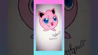 Pokemon Painting 🥰 #shorts #pokemon #paintings #art #drawings #creative #easy #ides #satisfying