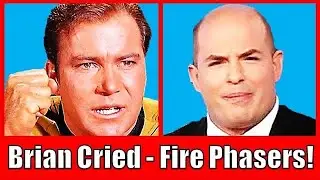 CAPTAIN KIRK Meets CRYIN' BRIAN STELTER: &ldquo;That's when the Tears Came...but the Media Can Help&rdquo;