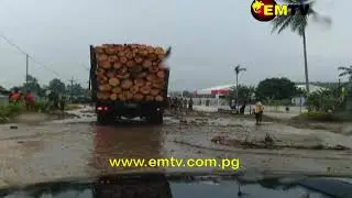 Rain havoc in East New Britain province