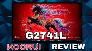 KOORUI G2741L REVIEW - The Best Budget 4K Gaming Monitor?