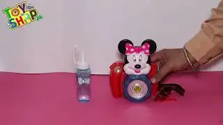 Micky Mouse Bubble Camera with Light & Music