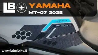 Yamaha MT-07 2025 Tank Side Pads (3D) | Extra Grip + Scratch Protection