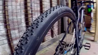 Cyclocross Tires on an Adventure Bike