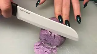 Bathos bubble bar - Lush Kitchen - ASMR satisfying cutting
