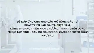 C&ocirc;ng ty TNHH Khoa học kỹ thuật Goertek Vina v&agrave; c&aacute;c cơ hội việc l&agrave;m tại HUST CareerDay 2025