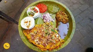 Famous Pandit Ji Ka Paneer Chilla Rs. 120/- Only l Jaipur Street Food