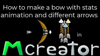 Expert Tutorial - How to make a bow with stats, animation and different arrows in - Mcreator 2024.1