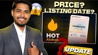 HOT Coin Mining Big Update 🔥 | Wallet Listing Live! Hot Coin Price Boom! (Must Watch)