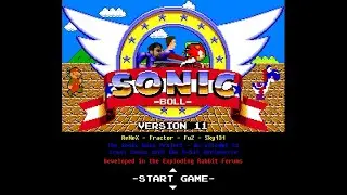 Sonic Boll 1.1b2 - Bowser Gameplay