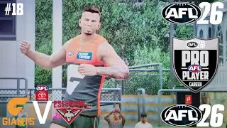 AFL26 - PRO AFL CAREER - GIANTS IN SCRAPPY BATTLE - SHAY SMITHEY BAGGED 7 GOALS