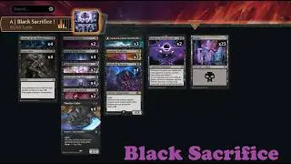 MTG Arena EOS Alchemy | Black Sacrifice is CRAZY strong !