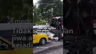KECELAKAAN BERUNTUN DI TOL CIPULARANG KM 97