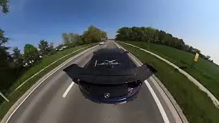 Mercedes AMG GTR black series FULL exhaust system Kline Innovation by Heinz Performance